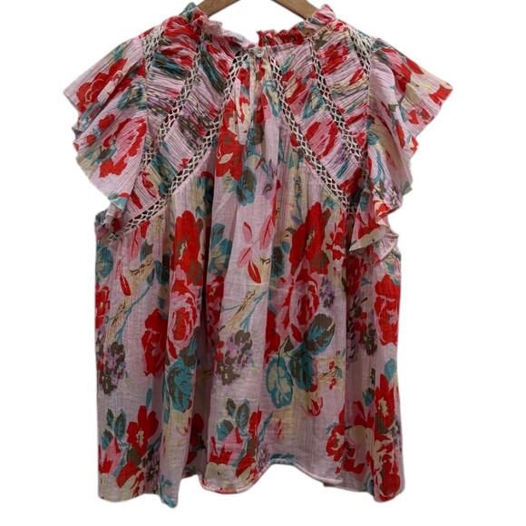 Sea New York Lanie Flutter Sleeve Top - Picture 7 of 7